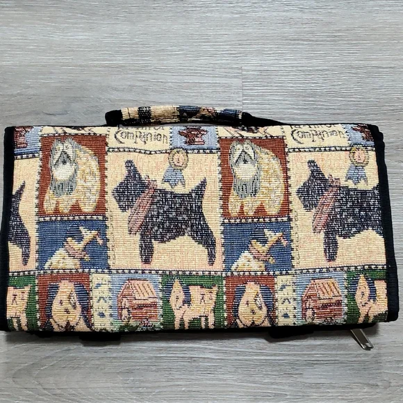 Animal Print Tapestry Bag - Picture 1 of 8